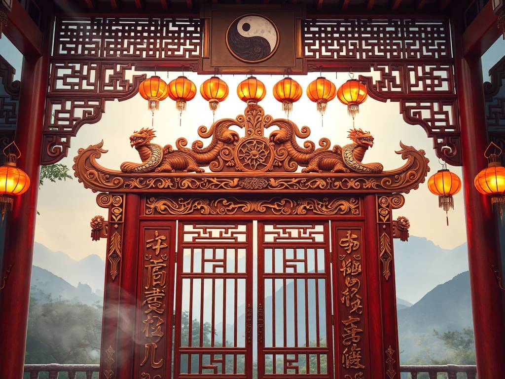 风水玄关风水画图片大全高清