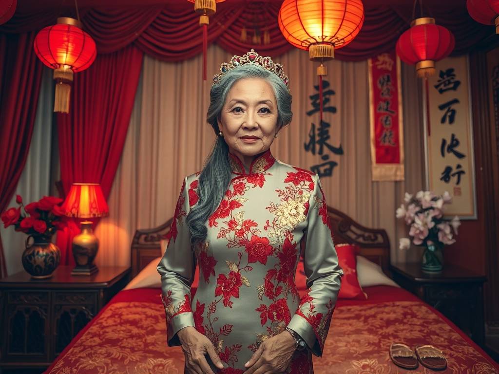 爱时尚的天蝎奶奶