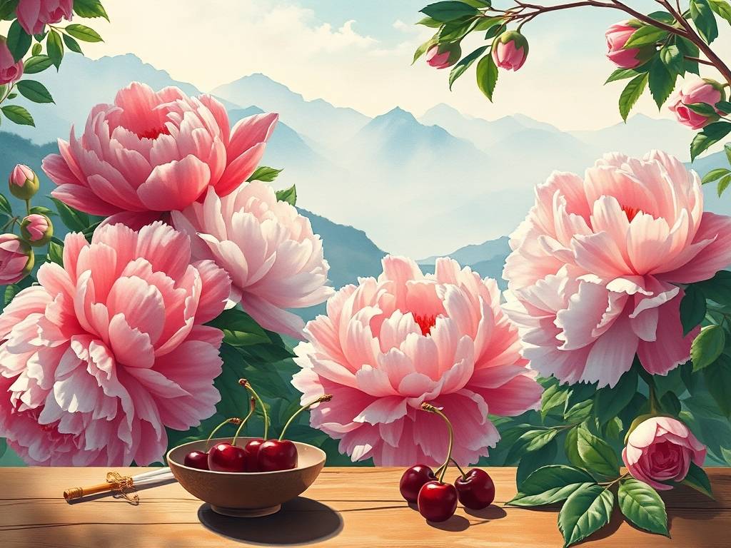 属猪的花卉
