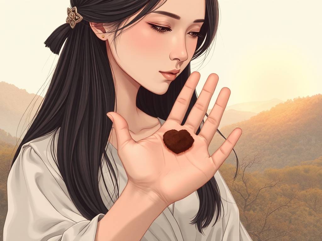 女性手掌痣图解