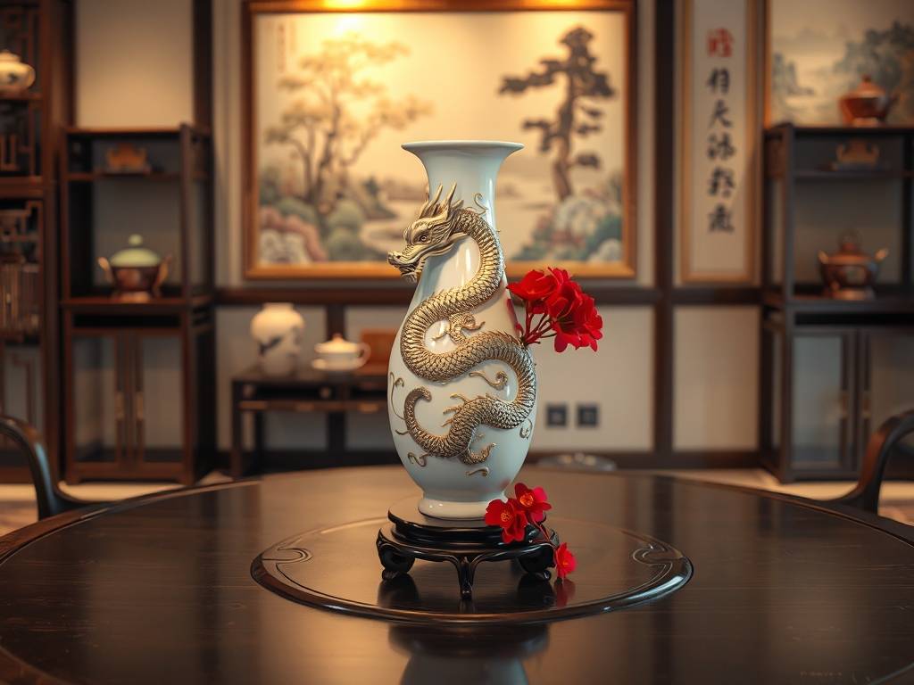 龙纹陶瓷的摆放风水