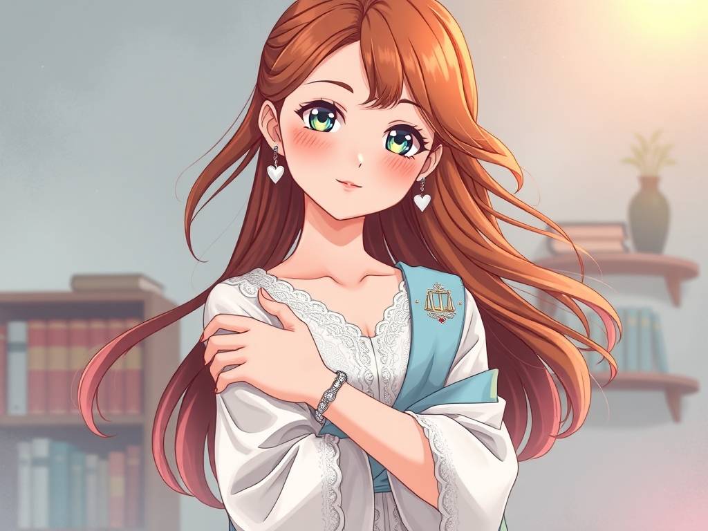 双鱼座性格类型图片女生动漫