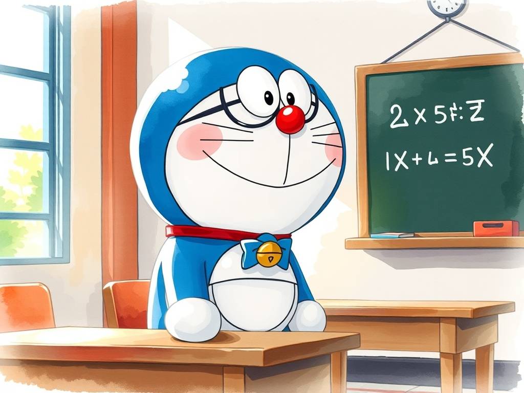 画哆啦a梦教程