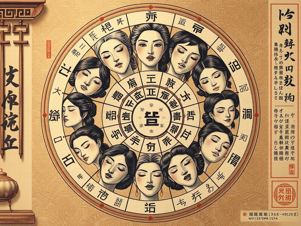 易经面相十二宫图解女命详解