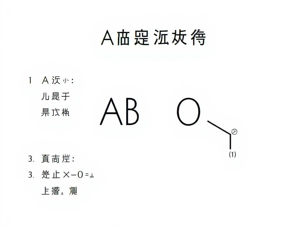 ab型血和o型血能生出什么样的孩子
