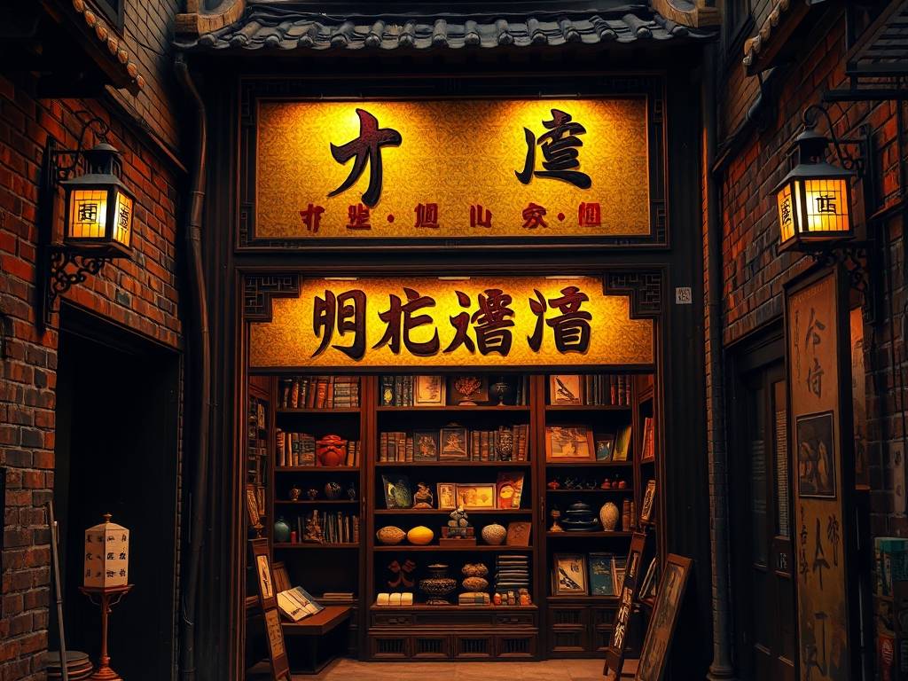 繁体字店铺名商店