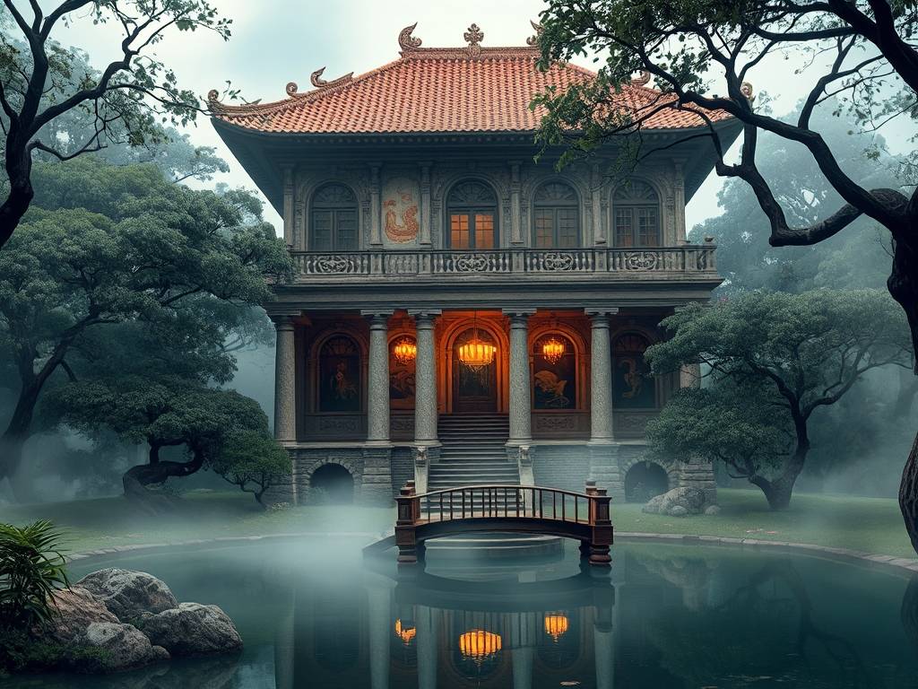 梦见古代的建筑的房子