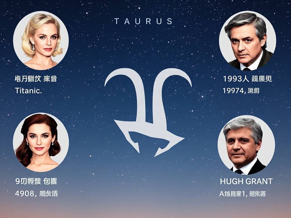 帮我介绍一下金牛座的明星