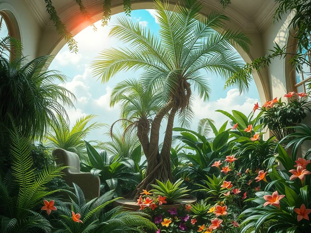 梦见家里植物长得很旺盛
