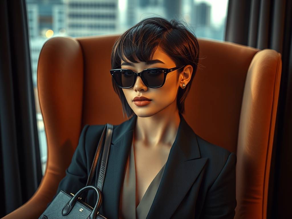 处女座最时尚的发型图片