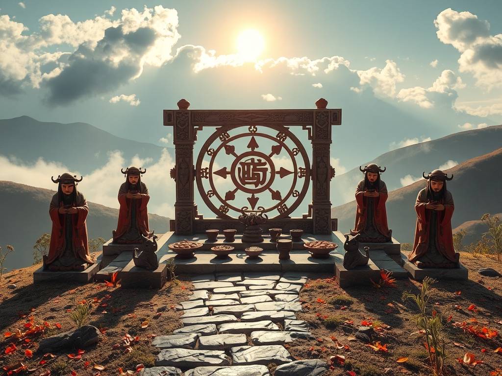 五鬼招财风水局