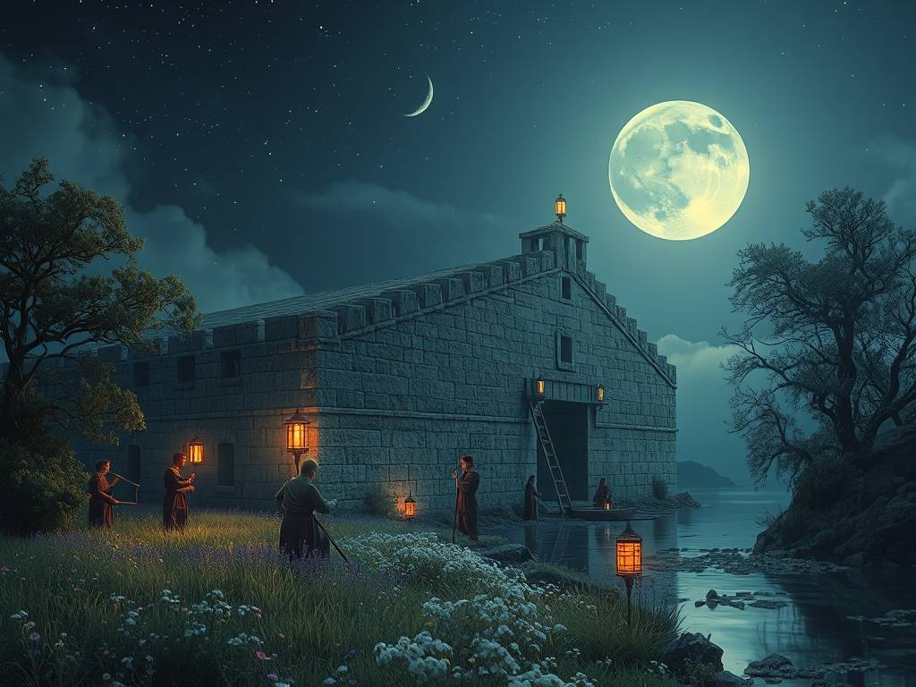 梦见修筑防洪堤坝