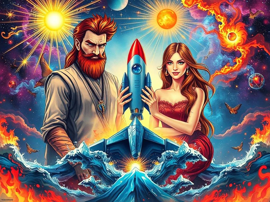 天蝎白羊的明星夫妻
