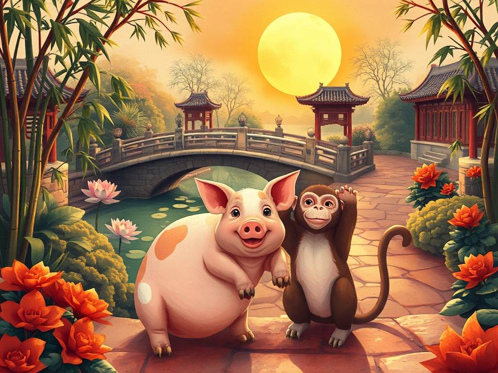 属猪跟属猴的人婚姻能够搭配吗