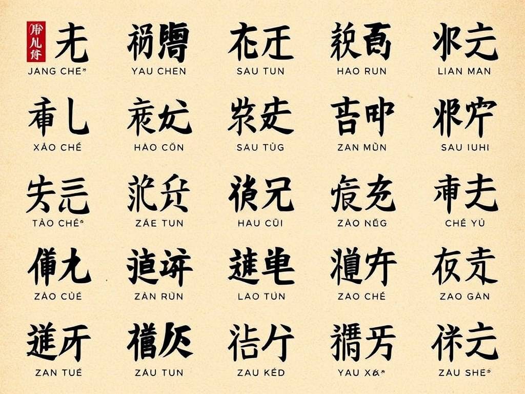 古文男孩名字大全集