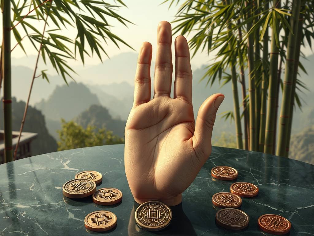 属羊断掌人的手纹财富