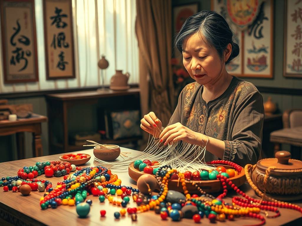 招财手链编织教程