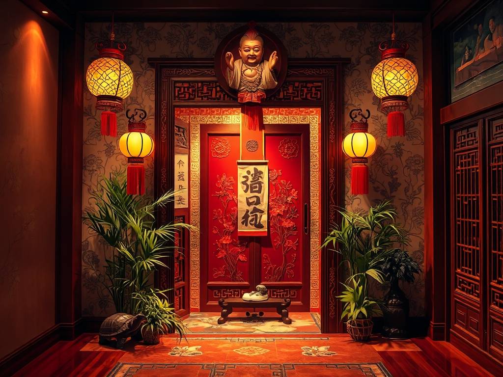 装饰风水玄关图片大全