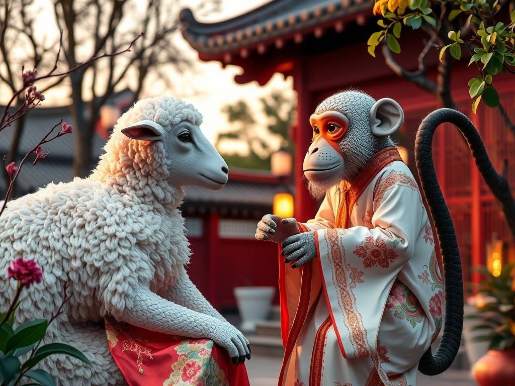 属羊和属猴哪个命好