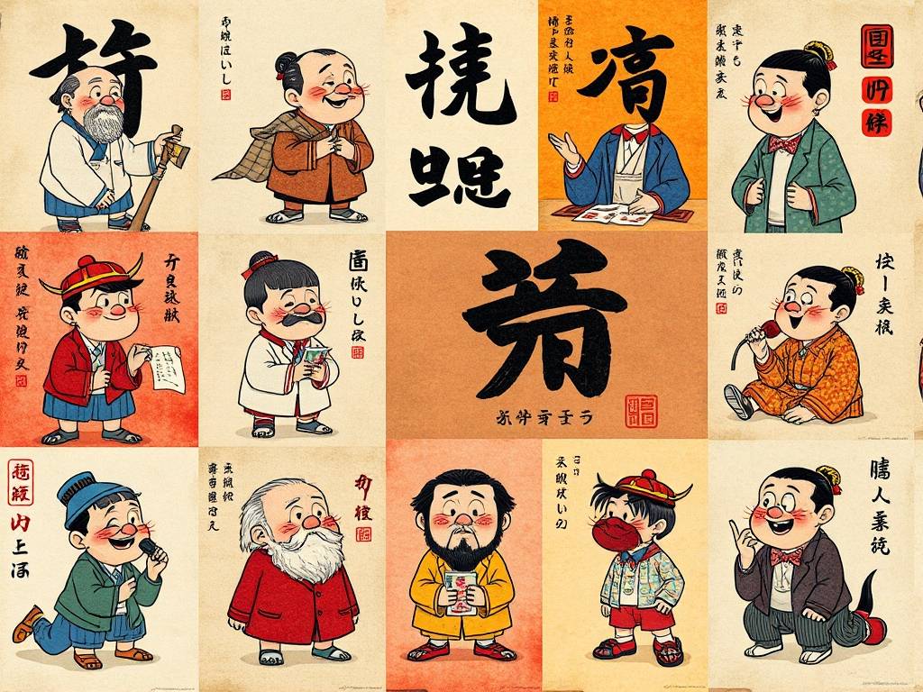 姓名测字笑话大全集图片视频