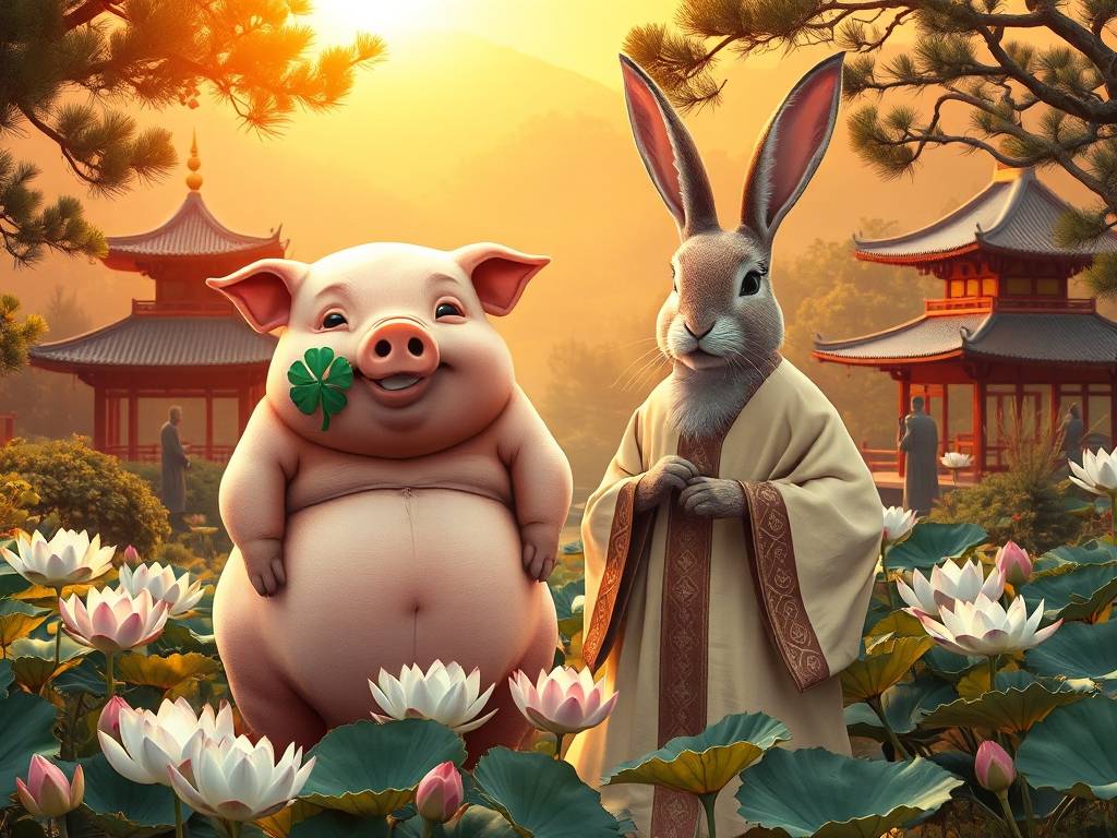属猪的和属兔的能在一起吗