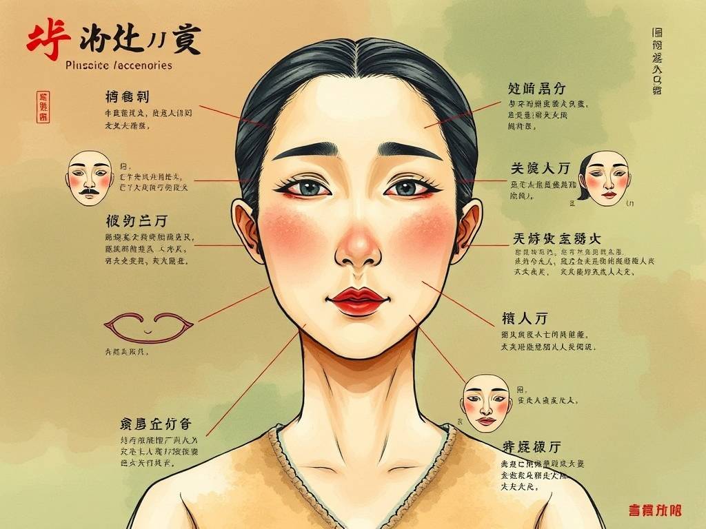 怎样看面相十二宫图解大全