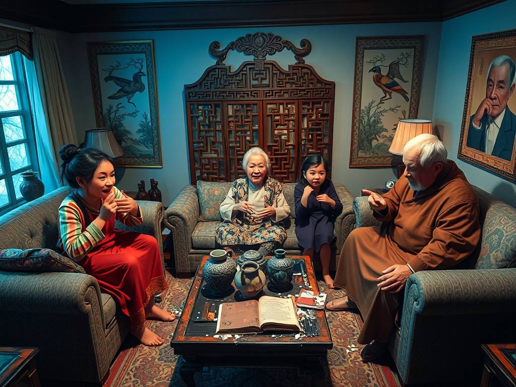 家庭吵吵闹闹,风水出了问题