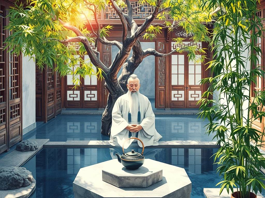 美丽庭院风水图