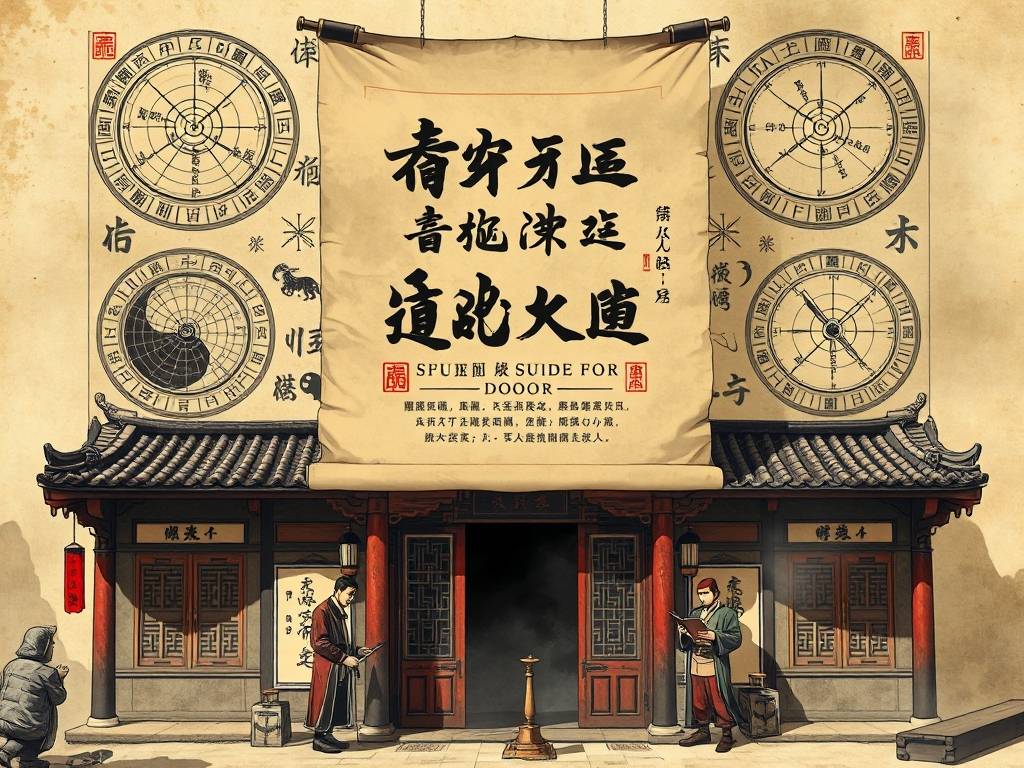 民宿大门风水方位图解大全