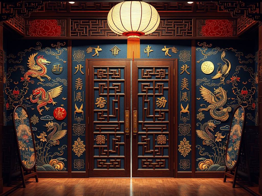 玄关灯风水图案大全
