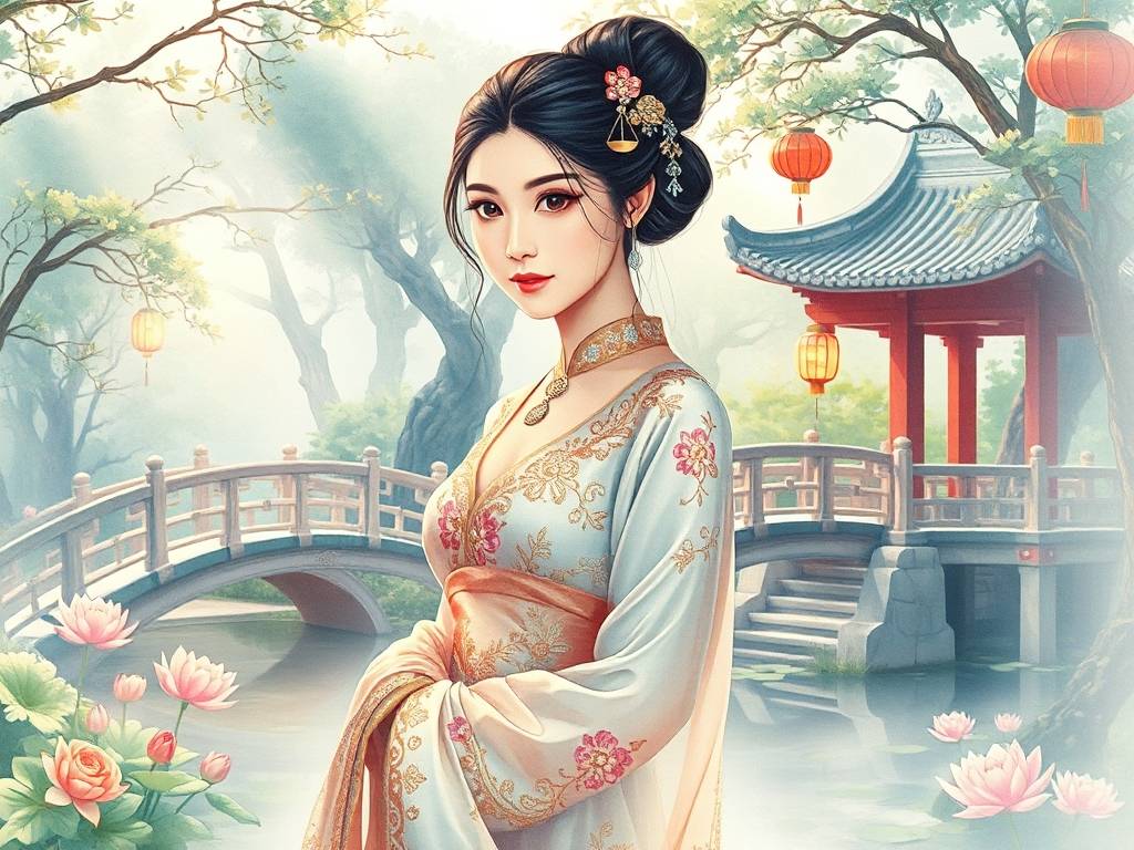 天秤座的专属古装衣服图片