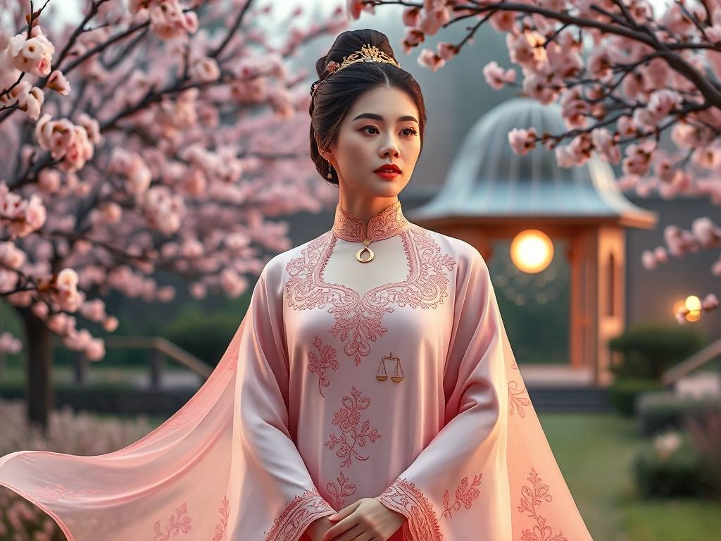 天秤座的专属古装衣服图片