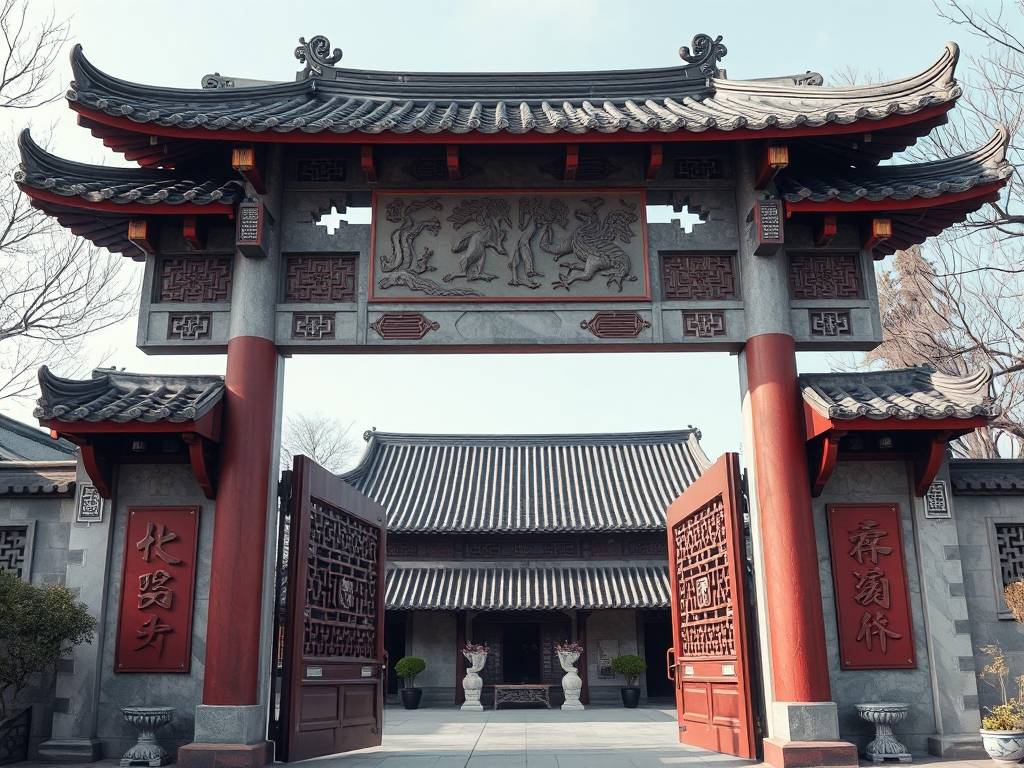 宗祠大门有什么讲究