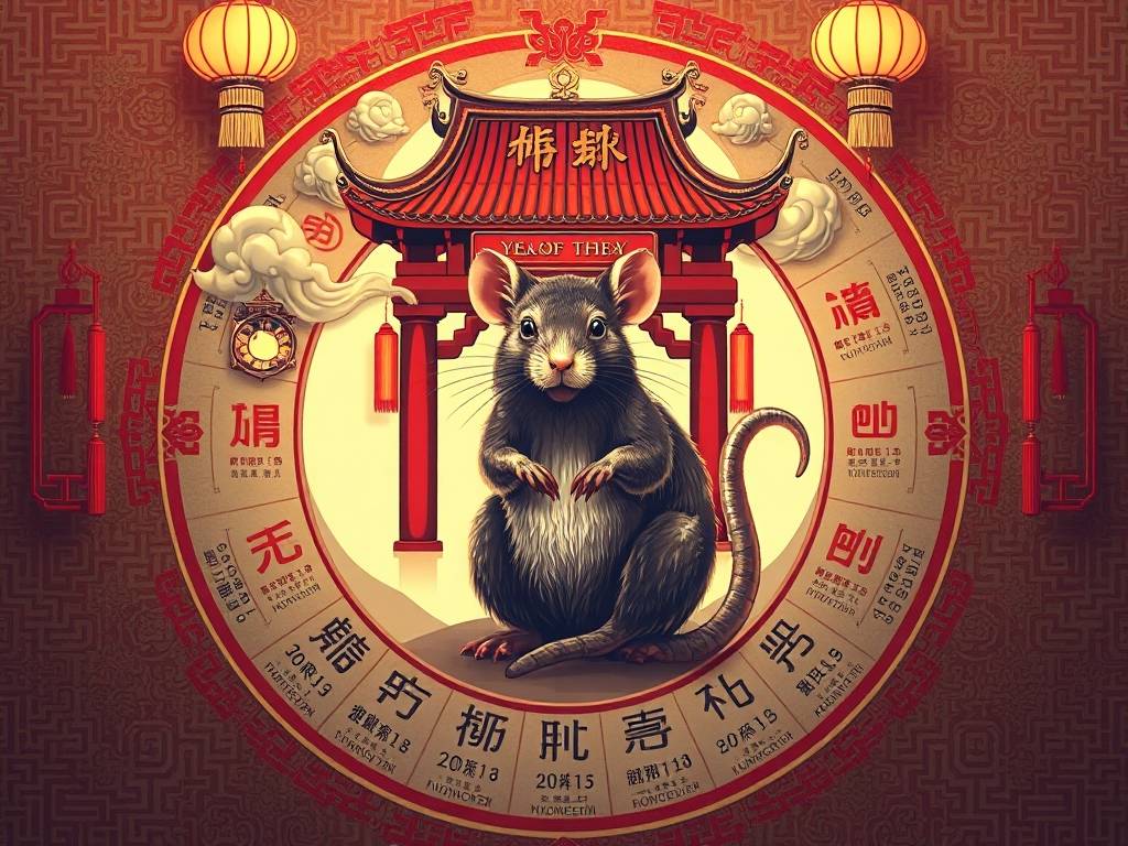 鸡年属鼠每月运势运程图