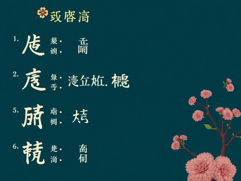 姓名测字男孩起名怎么取好听