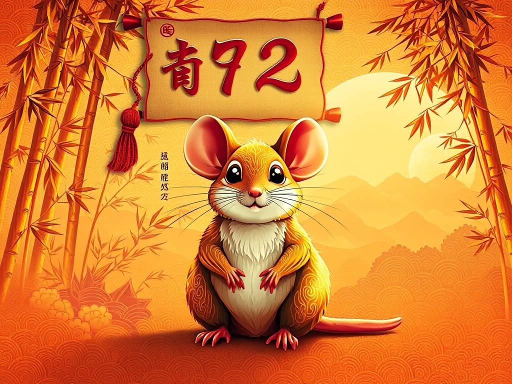 72年属鼠运气旺的微信头像图片
