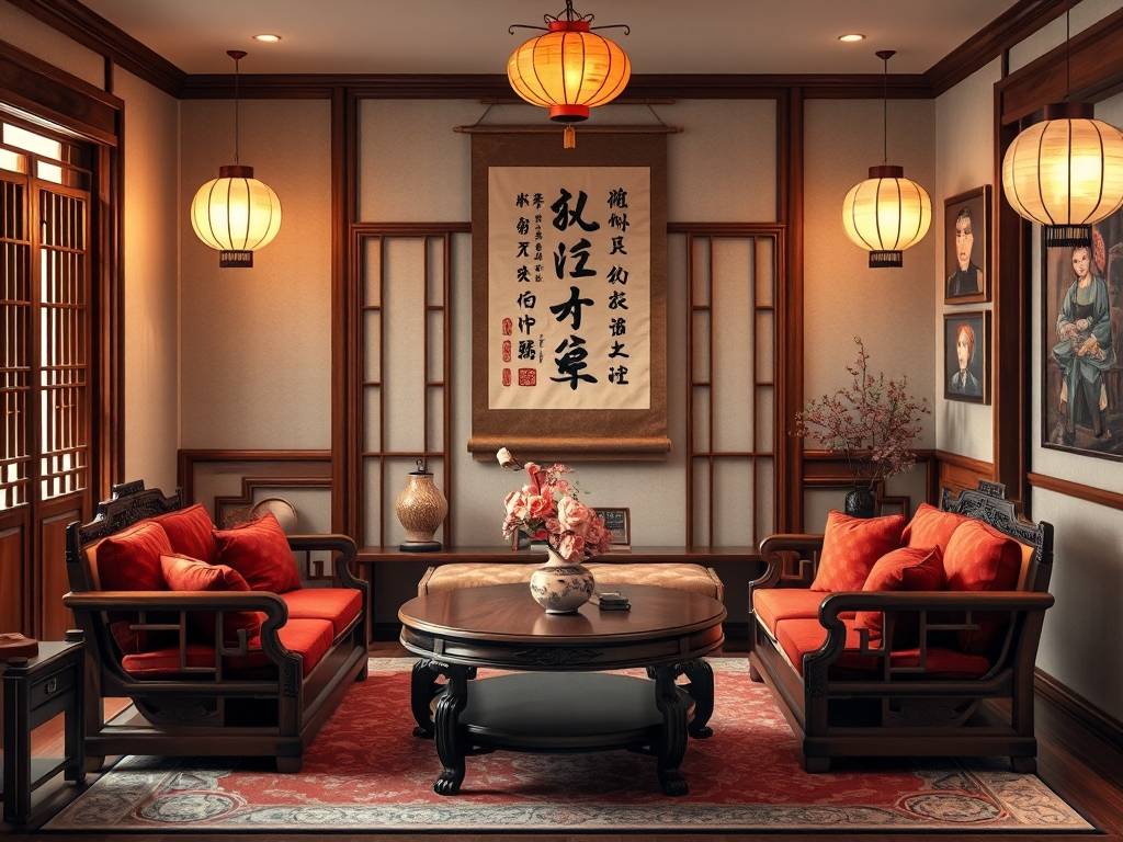 家居风水挂字图片大全