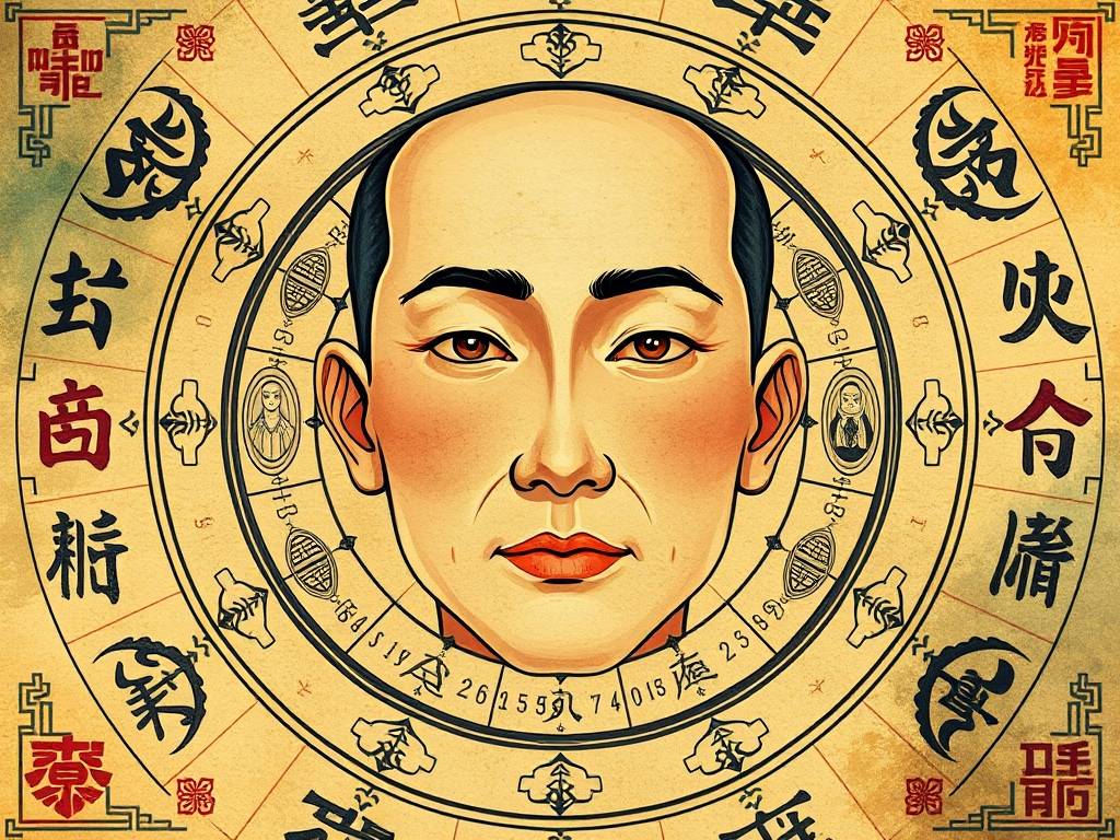 面相十二宫解密图片大全