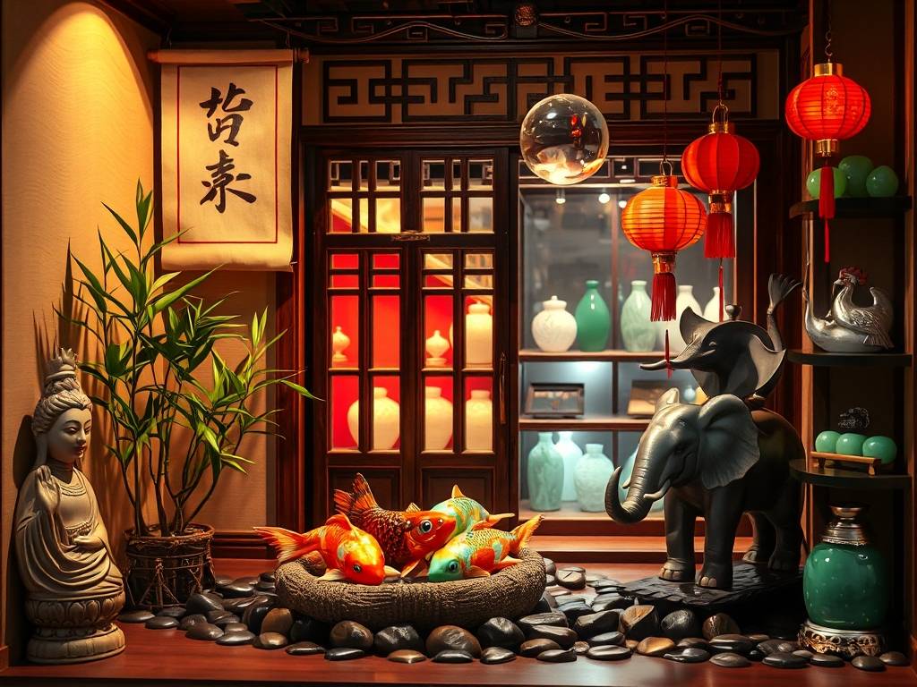 店铺风水摆件及摆放位置