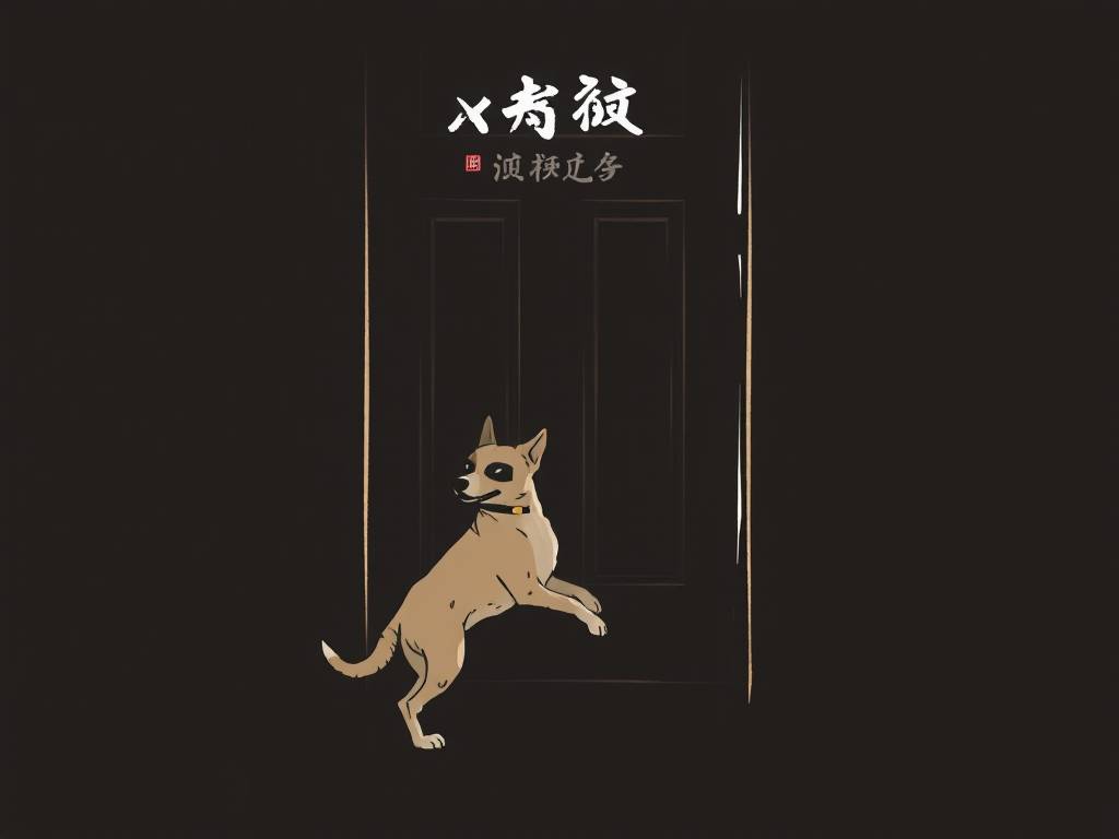 狗咬门是什么意思