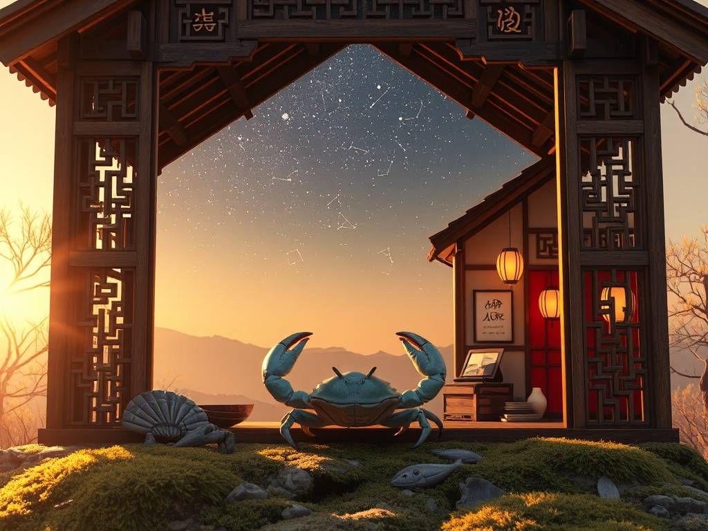巨蟹座女生星座屋