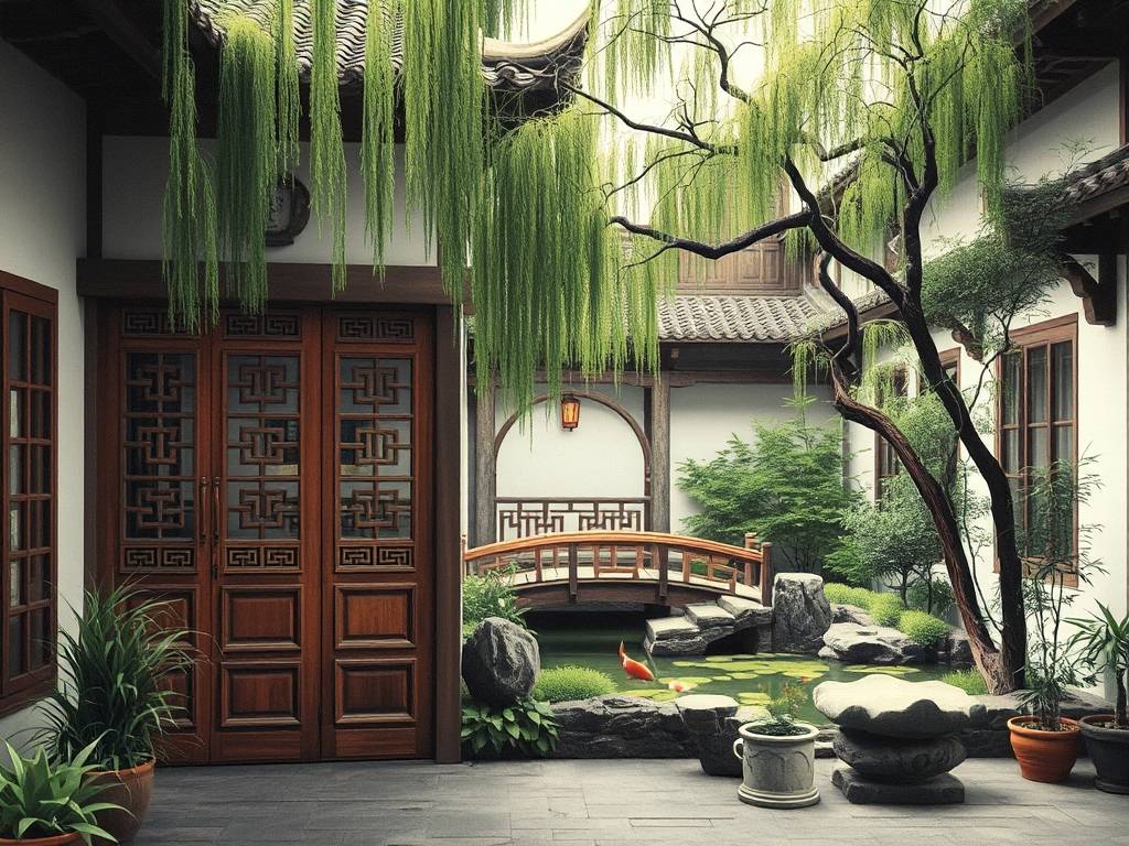 门正对着阳台怎么破