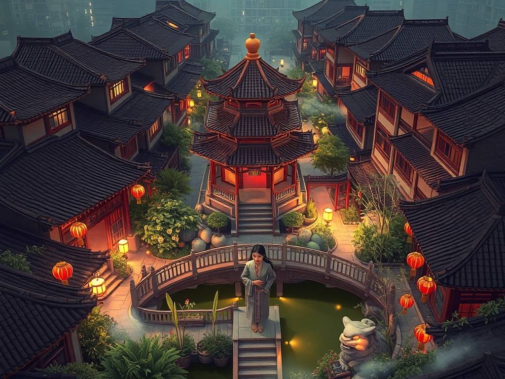 城市小区风水案例分析