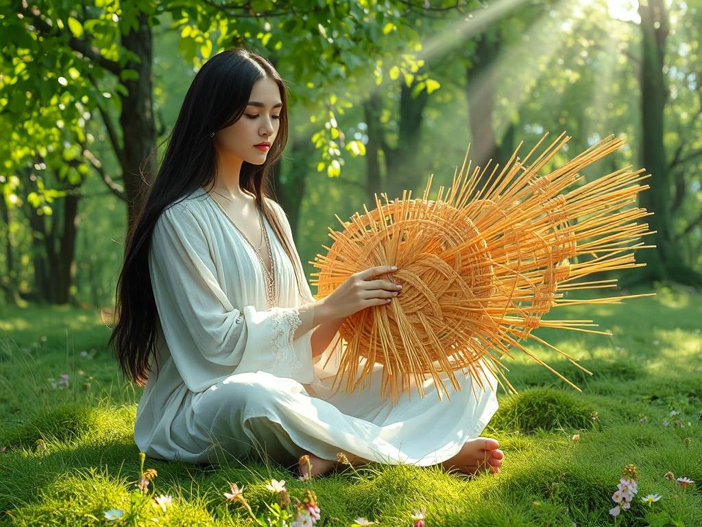 女人梦见用稻草编织的草席