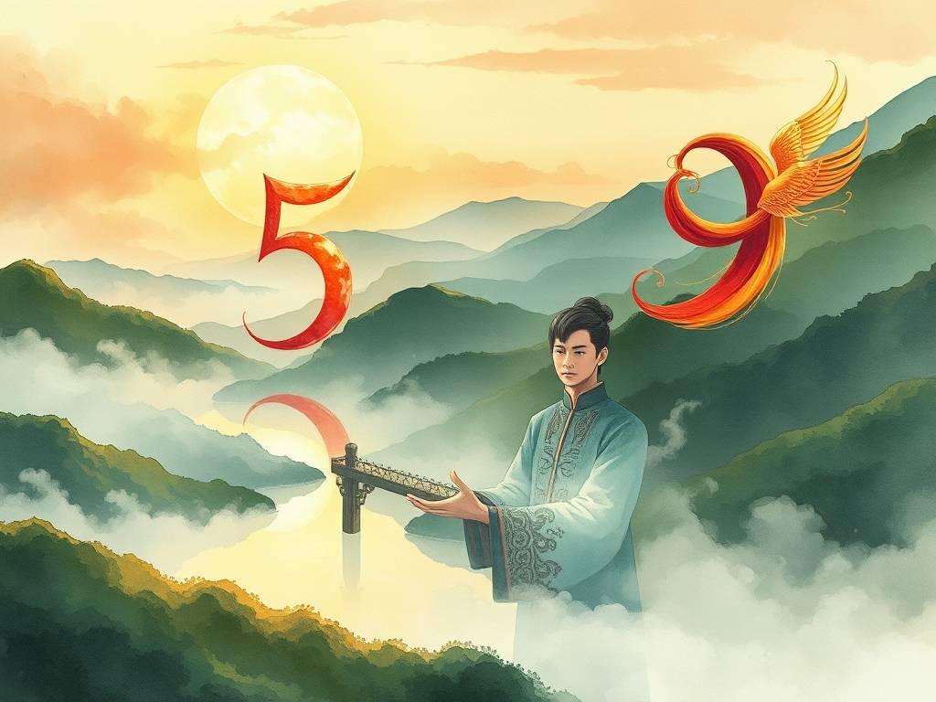 属牛数字5和9