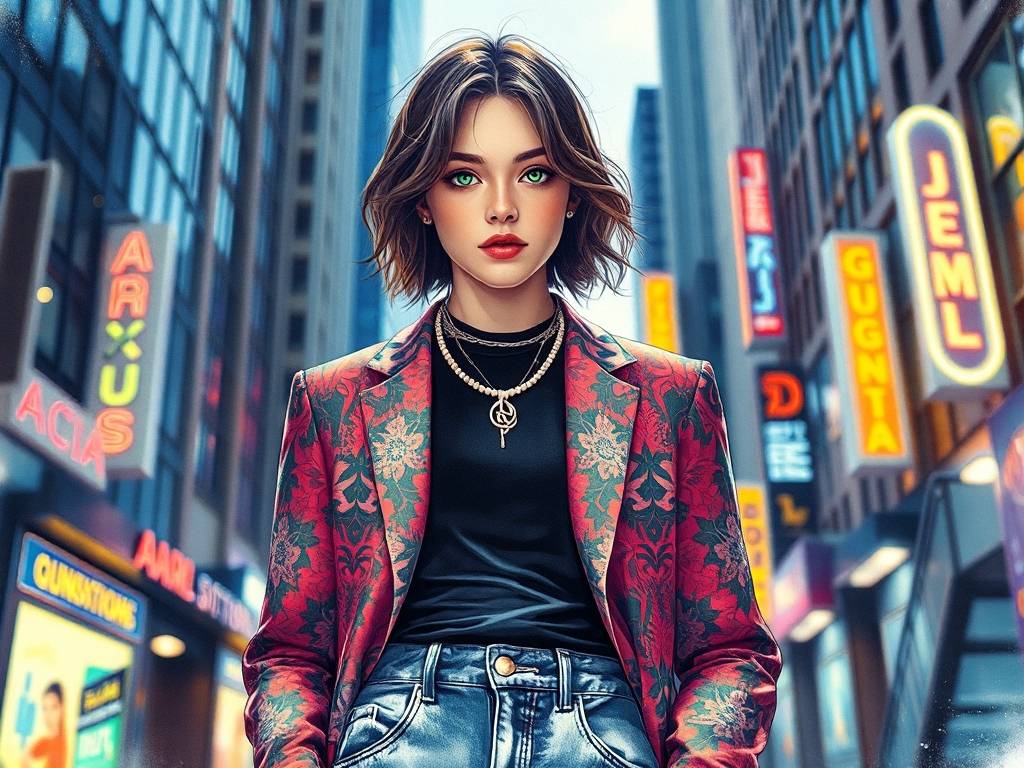 双子座的时尚衣服图片