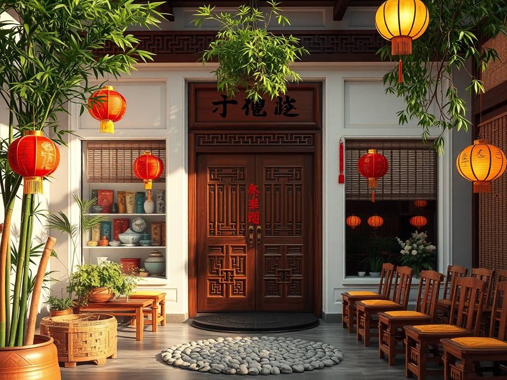 坐南朝北店面风水布局