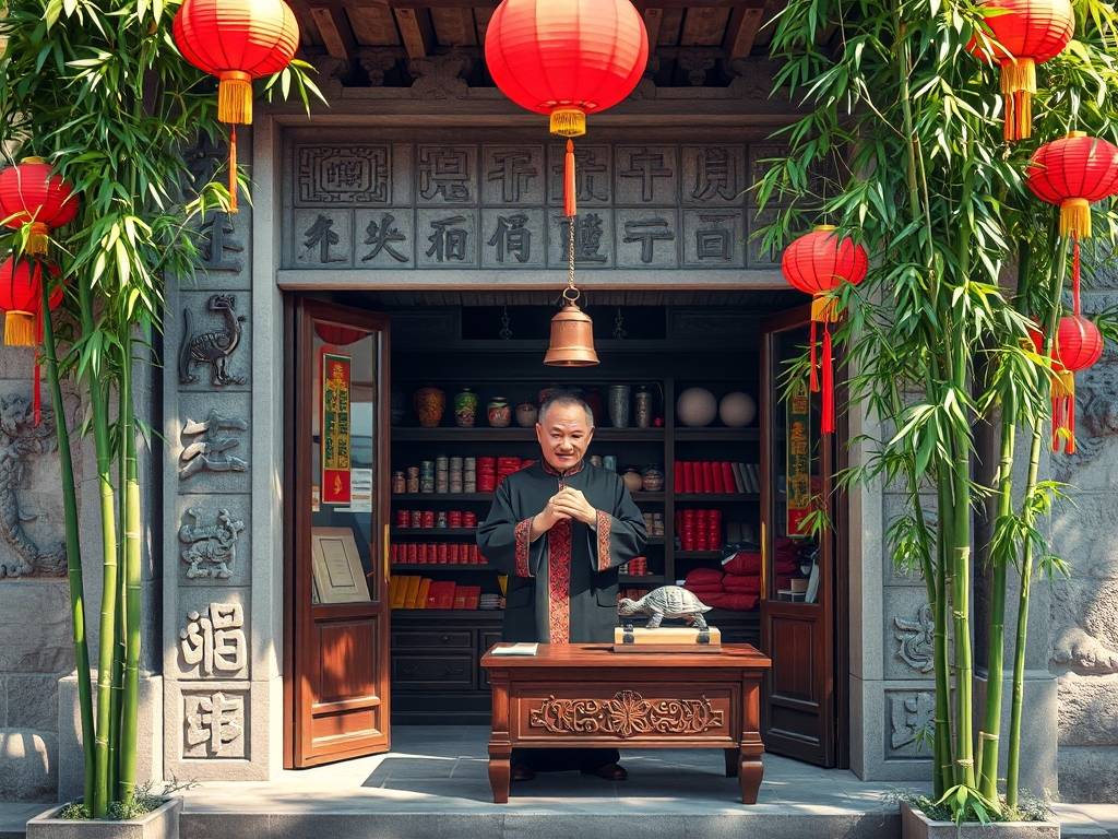 坐南朝北店面风水布局