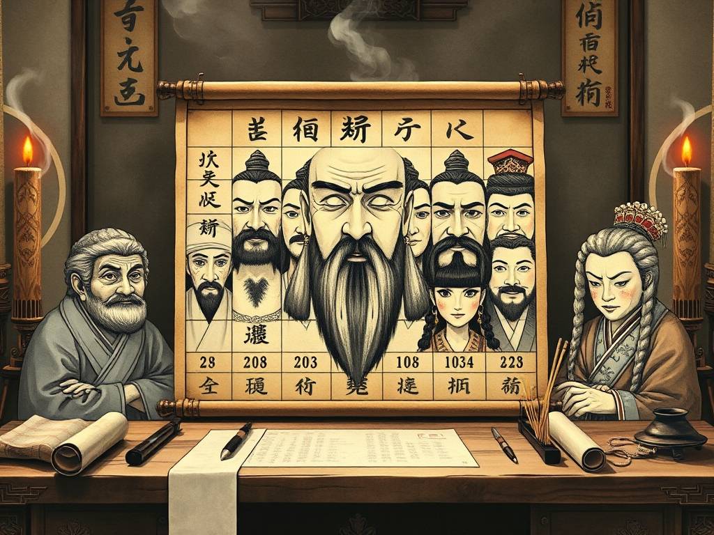 面相十二宫图看相大全