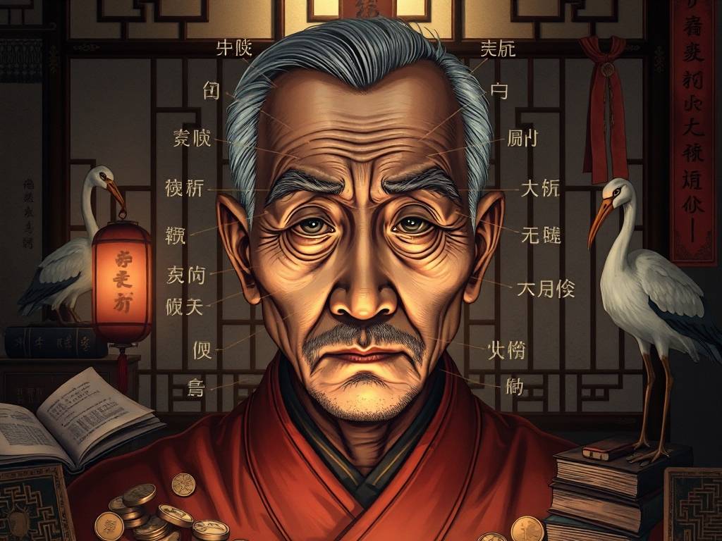 面相十二宫位置图片(面相十二宫图看相大全)